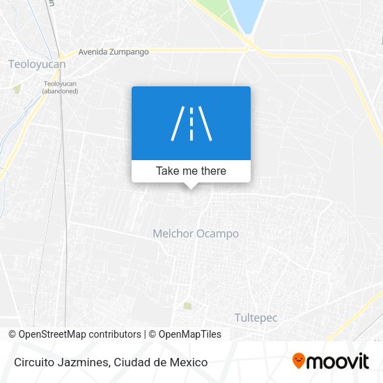 Circuito Jazmines map