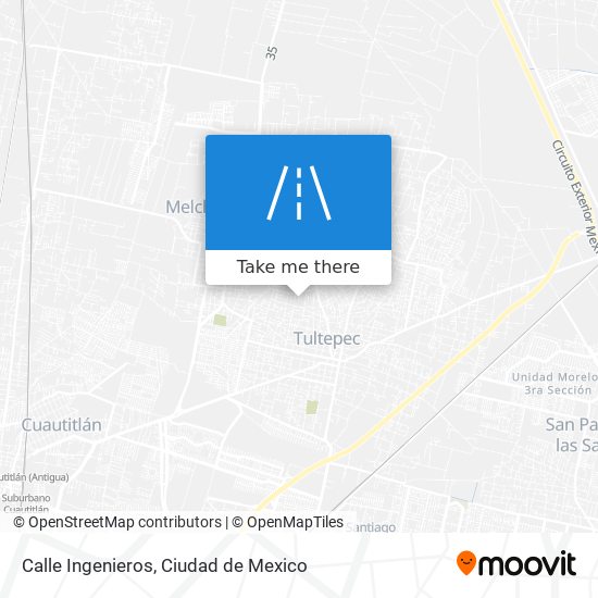 Calle Ingenieros map