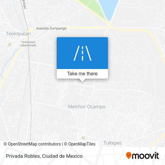 Privada Robles map