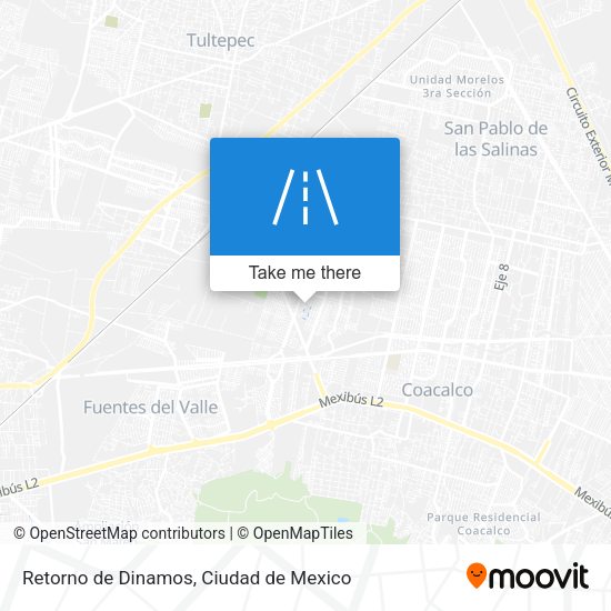 Retorno de Dinamos map