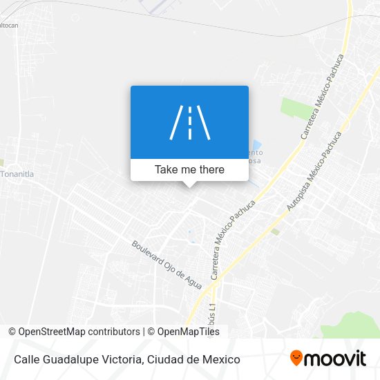 Mapa de Calle Guadalupe Victoria