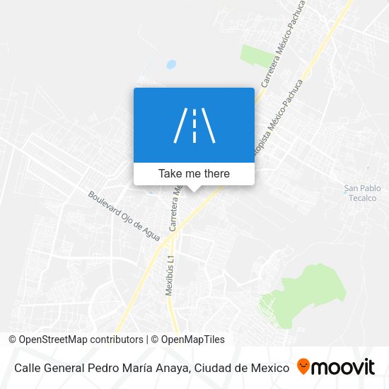 Calle General Pedro María Anaya map