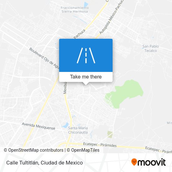 Calle Tultitlán map