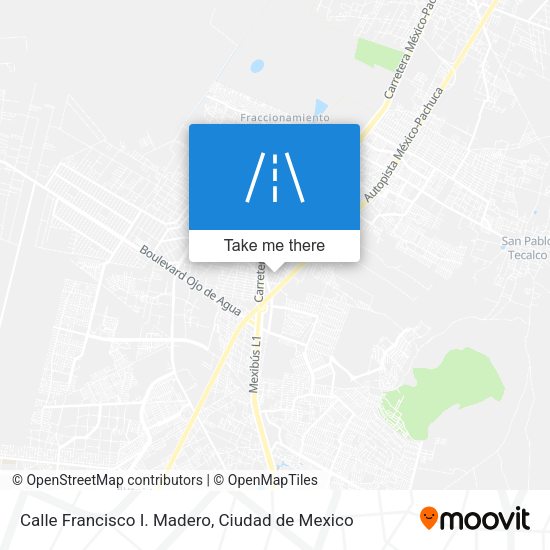 Calle Francisco I. Madero map