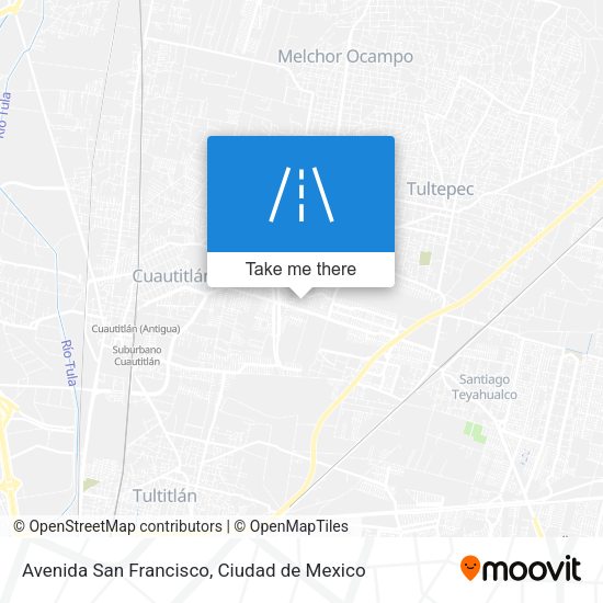 Avenida San Francisco map