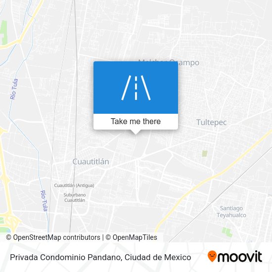 Privada Condominio Pandano map