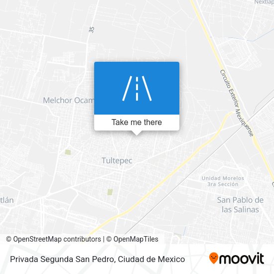 Privada Segunda San Pedro map
