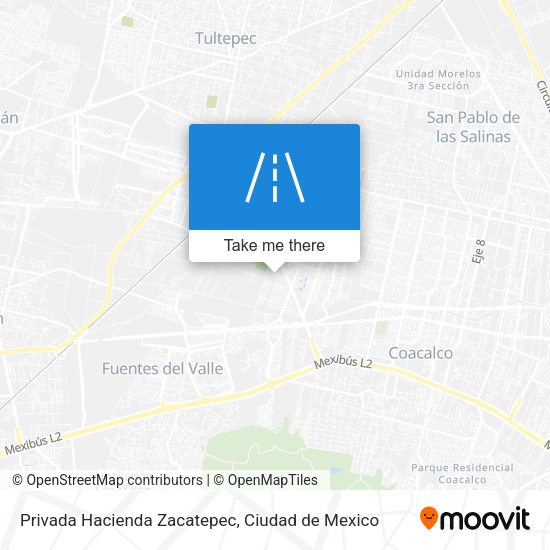 Privada Hacienda Zacatepec map