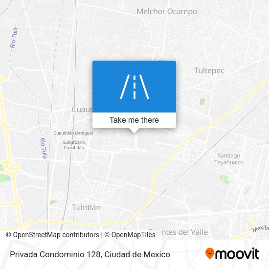 Privada Condominio 128 map