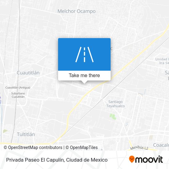 Privada Paseo El Capulín map
