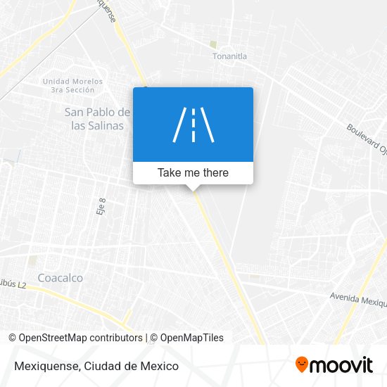 Mapa de Mexiquense