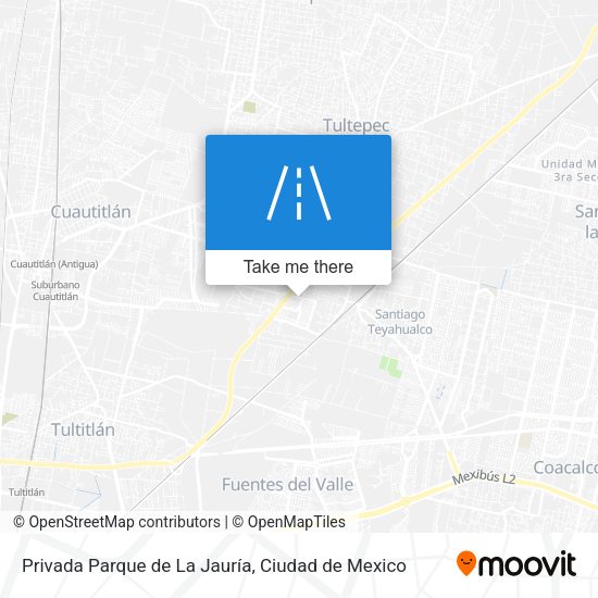 Privada Parque de La Jauría map