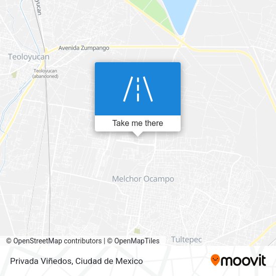 Privada Viñedos map