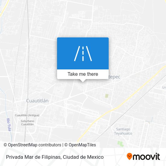 Mapa de Privada Mar de Filipinas