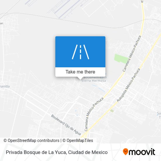Mapa de Privada Bosque de La Yuca
