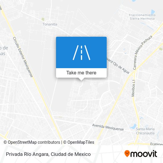 Mapa de Privada Río Angara