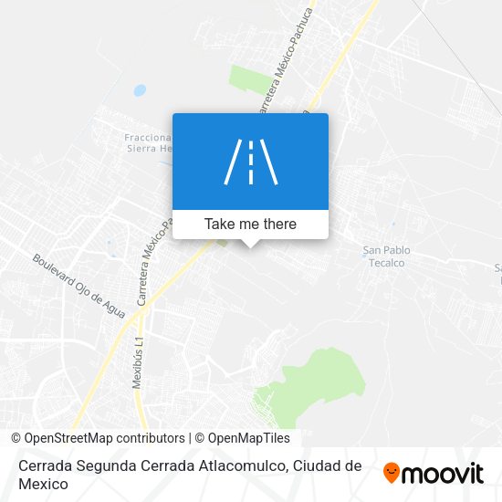 Cerrada Segunda Cerrada Atlacomulco map