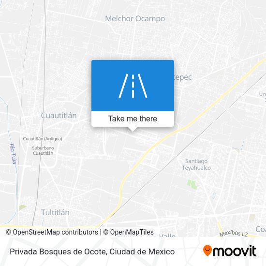 Privada Bosques de Ocote map
