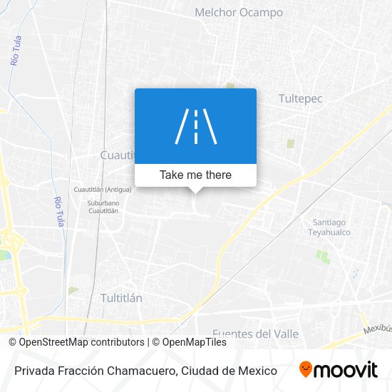 Mapa de Privada Fracción Chamacuero