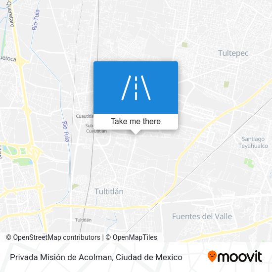 Privada Misión de Acolman map