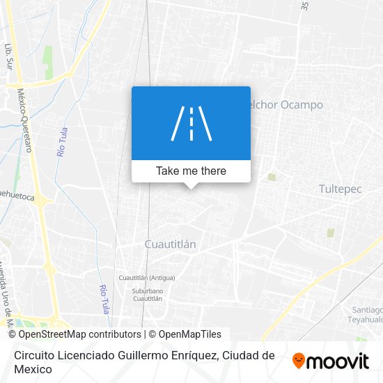 Circuito Licenciado Guillermo Enríquez map