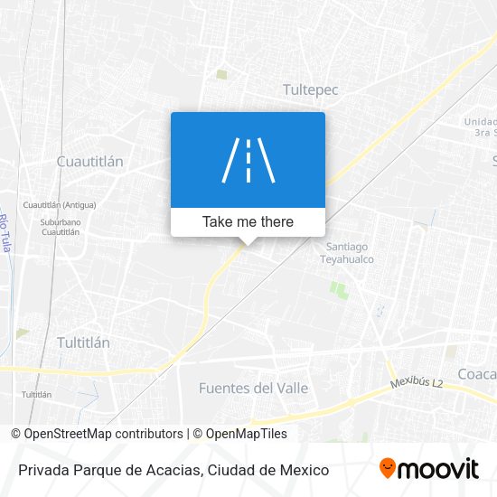 Privada Parque de Acacias map