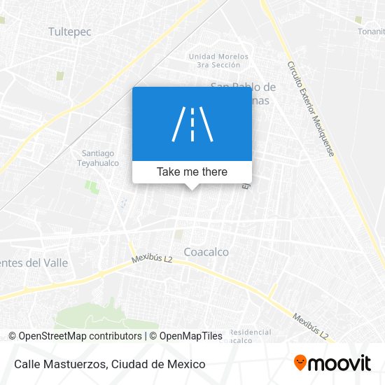 Mapa de Calle Mastuerzos
