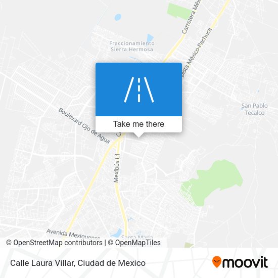 Mapa de Calle Laura Villar