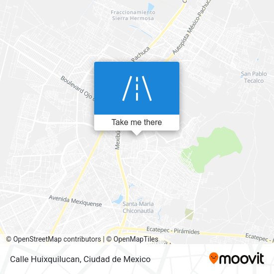 Calle Huixquilucan map