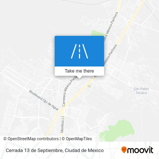 Cerrada 13 de Septiembre map