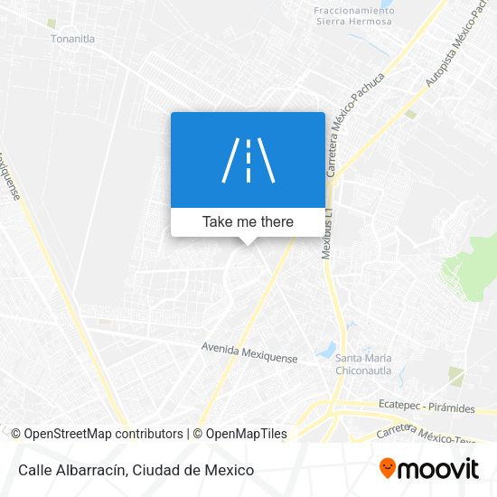 Calle Albarracín map