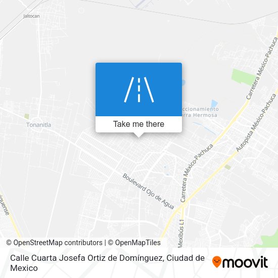 Calle Cuarta Josefa Ortiz de Domínguez map