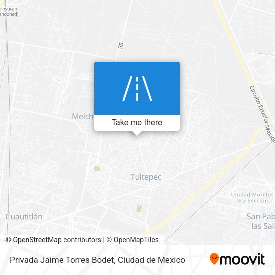 Privada Jaime Torres Bodet map