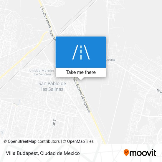 Villa Budapest map