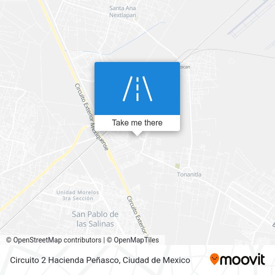 Circuito 2 Hacienda Peñasco map