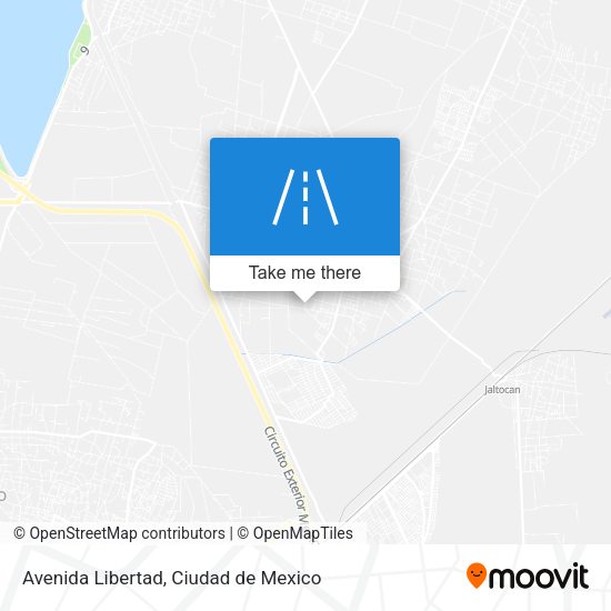 Avenida Libertad map
