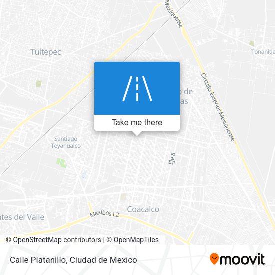 Calle Platanillo map
