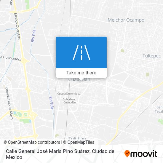 Mapa de Calle General José María Pino Suárez
