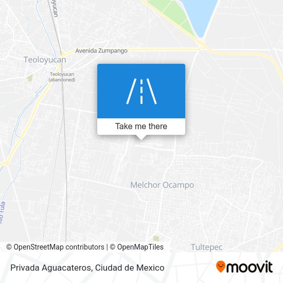 Privada Aguacateros map