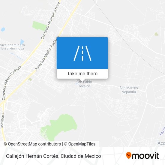 Callejón Hernán Cortés map