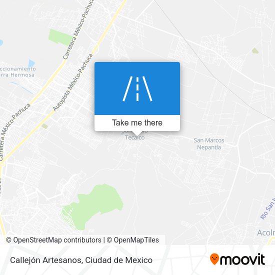 Mapa de Callejón Artesanos