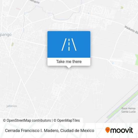 Cerrada Francisco I. Madero map