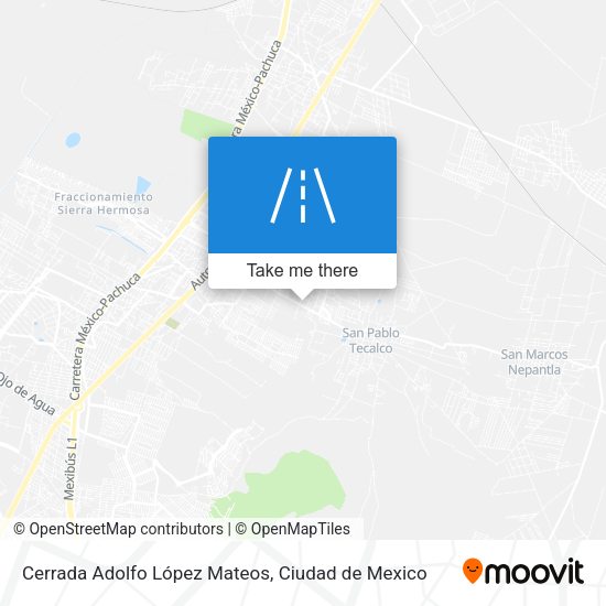 Cerrada Adolfo López Mateos map
