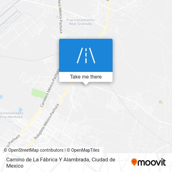 Camino de La Fábrica Y Alambrada map
