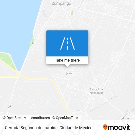 Cerrada Segunda de Iturbide map