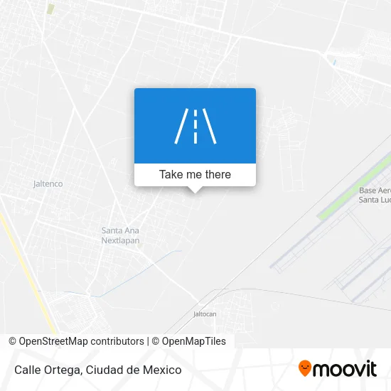 Mapa de Calle Ortega