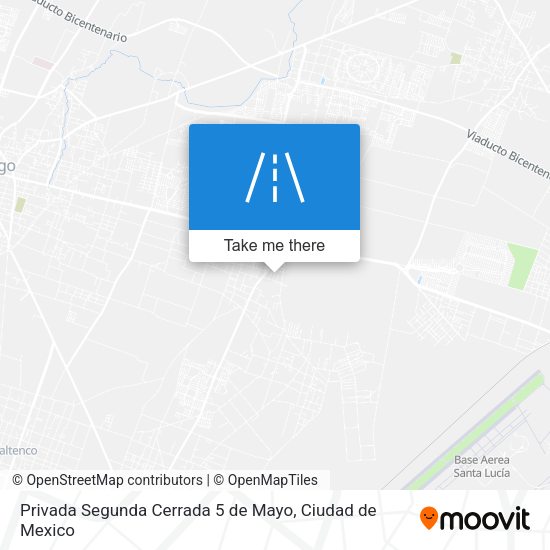 Privada Segunda Cerrada 5 de Mayo map