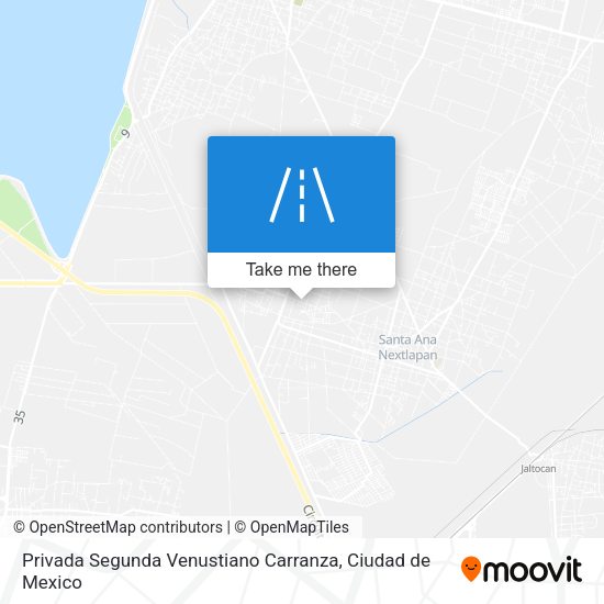 Privada Segunda Venustiano Carranza map