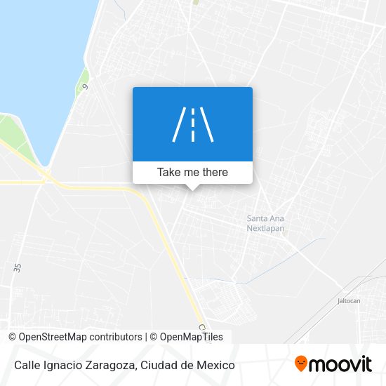 Mapa de Calle Ignacio Zaragoza