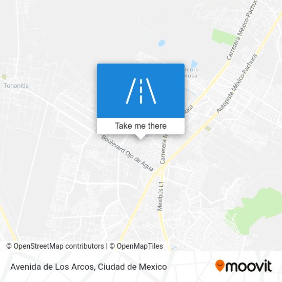 Avenida de Los Arcos map